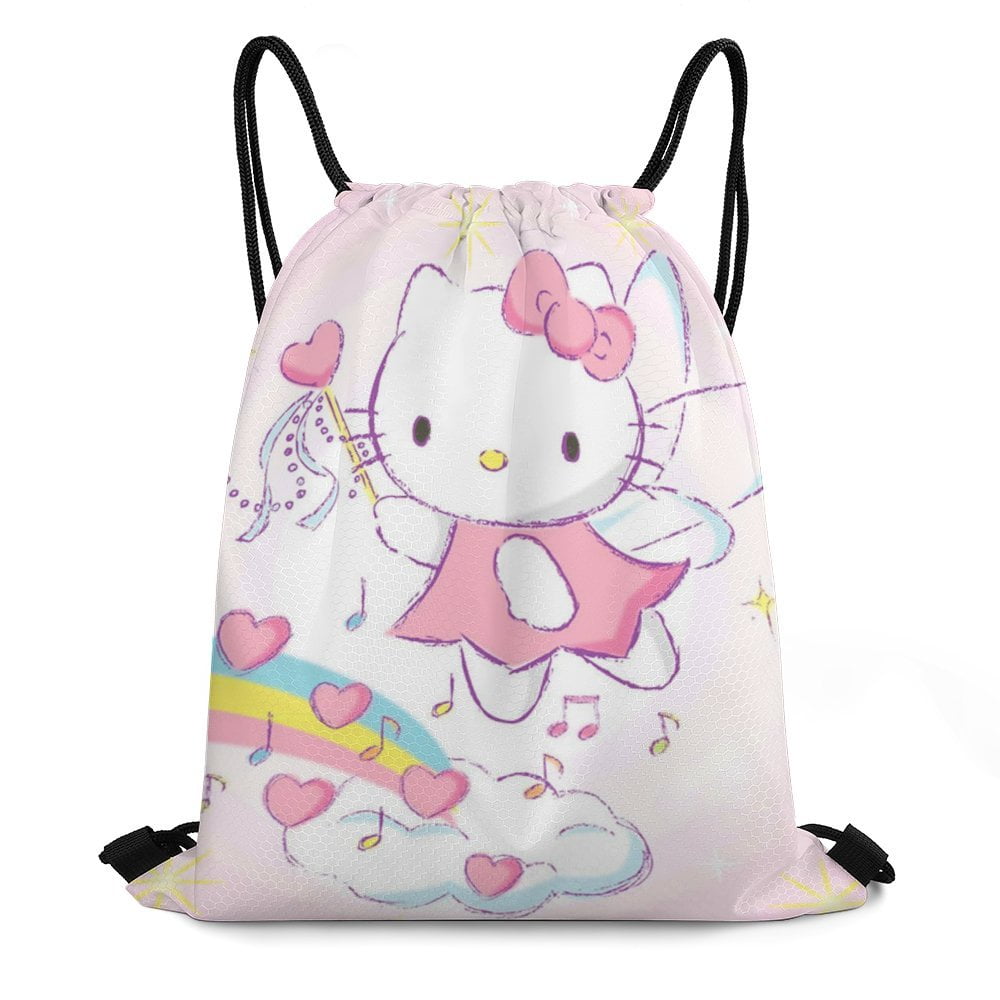 JOSEPH&STACEY Sleek String Backpack Hello Kitty ★送料込 Hello-Kitty-Drawstring-