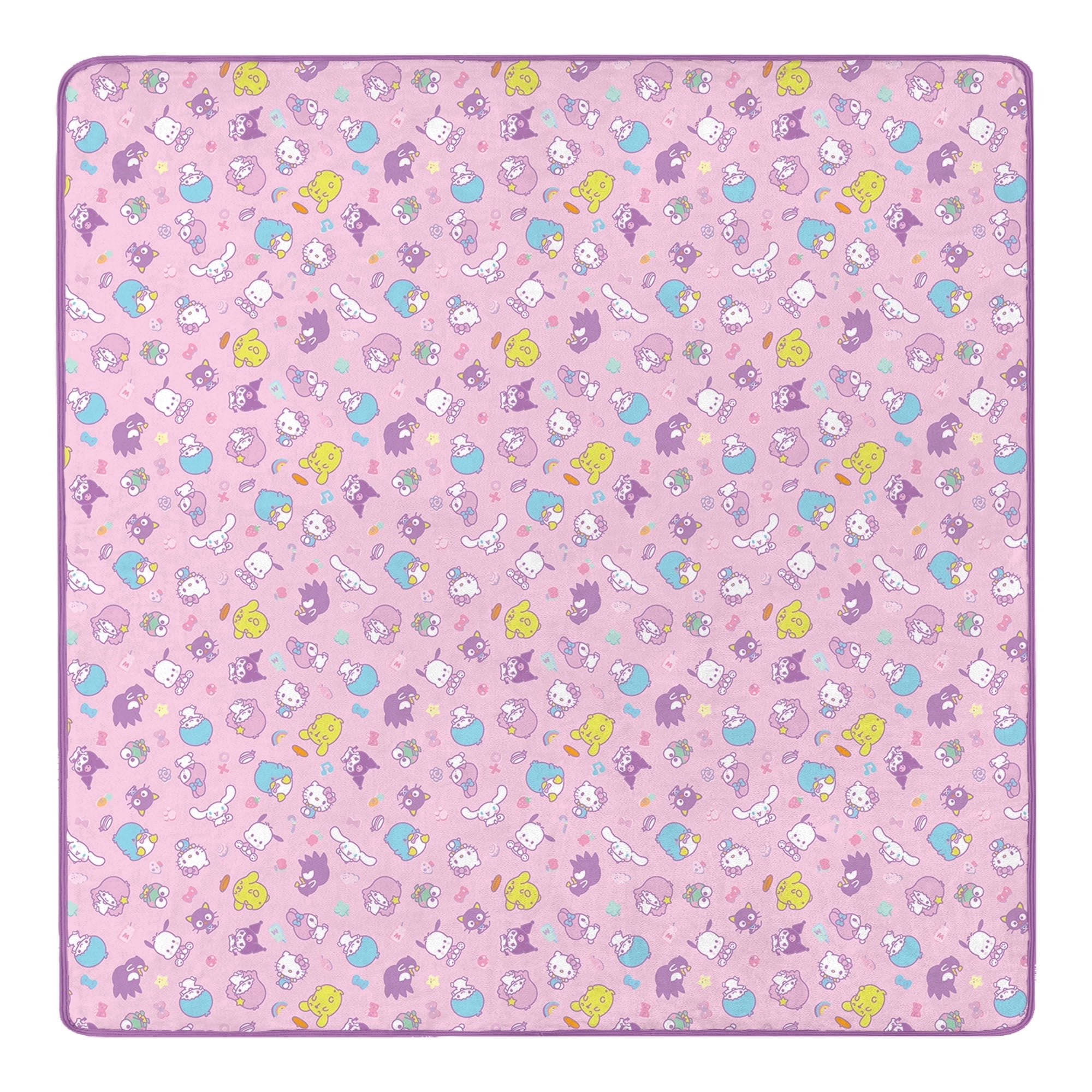 Hello Kitty Dreamy Drop Cloud Throw Blanket 90x90 inches