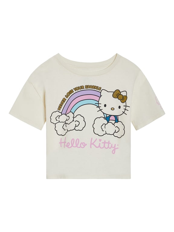 Drop Shoulder T-Shirt Little Kid to Big Kid