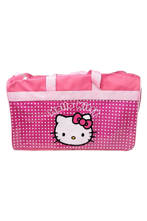 Hello Kitty Pink Duffle Bag | 18" x 10" x 11"