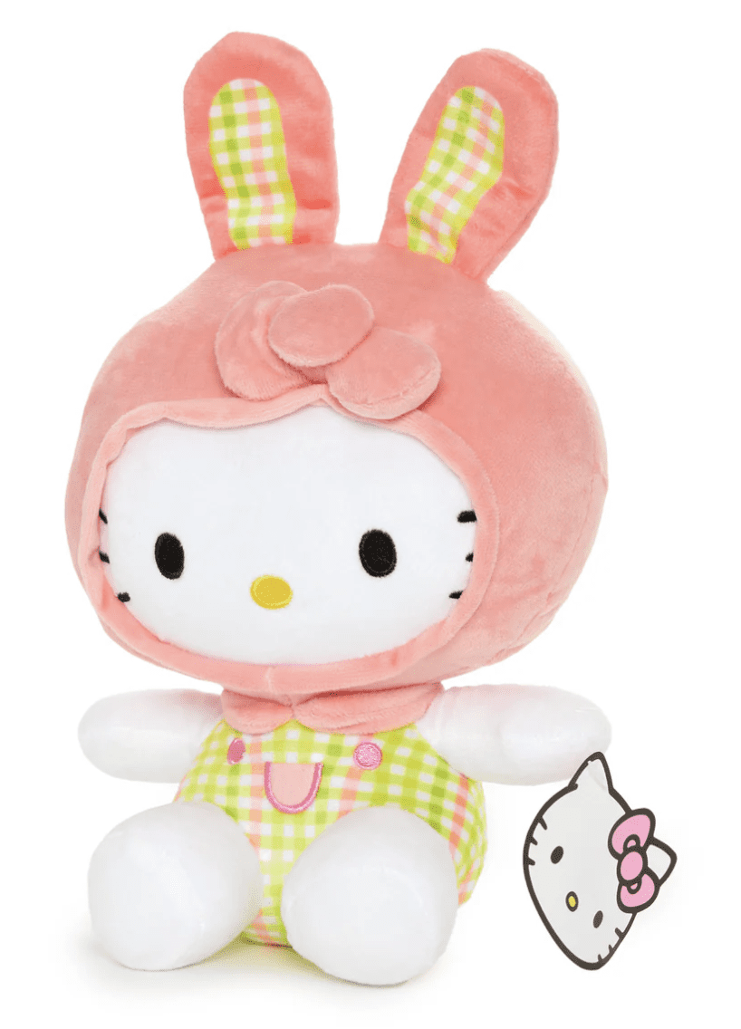 Hello Kitty Easter Plaid Plushie (Limited Edition)