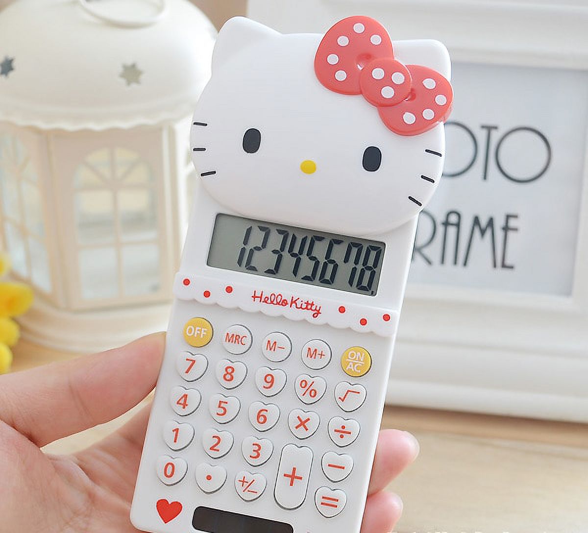 Hello Kitty Electronic Calculator Desktop Home Office School Financial