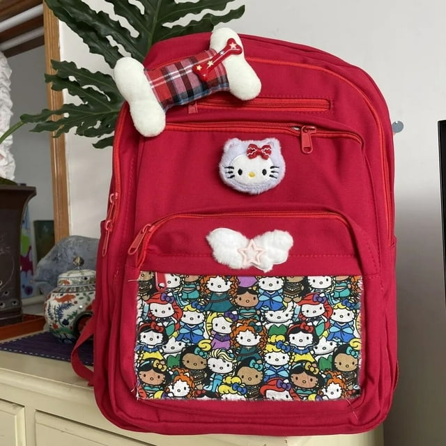 Hello Kitty Electronic Scale Sanrios Anime Tempered Glass 0.1G Precision Non-Slip Mat Unit One Key Switch Kitchen Scale Gift