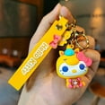 thumbnail image 1 of Hello Kitty Elf Sitting and Hugging Style Keychain Sanrio Anime Cinnamoroll Kuromi Cute Cartoon Girl Backpack Pendant Decoration, 1 of 9