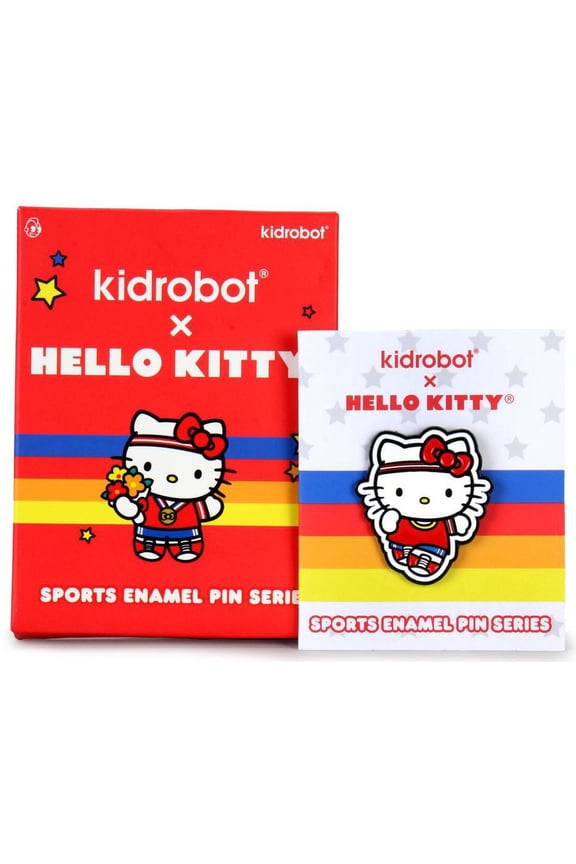 Hello Kitty Enamel Pin Series X Sports Mystery Pack (1 RANDOM Pin!)