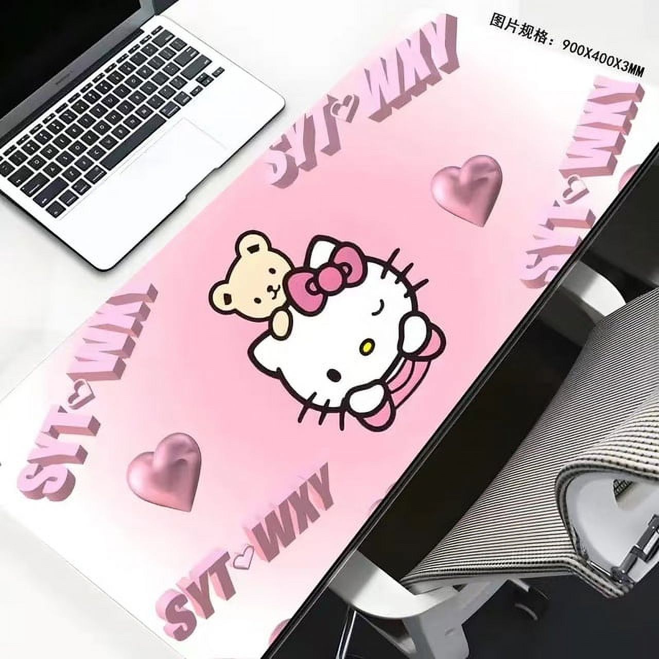 Hello Kitty Extra Large Mouse Pad Cartoon for Girls Office Student Dormitory Table Pads 2024 New