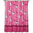 thumbnail image 1 of Hello Kitty Fabric Shower Curtain, 1 of 3