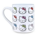 Hello Kitty 14oz Ceramic Coffee Cup, Tea & Soup Mug with Faces and Bows Design - Walmart.com