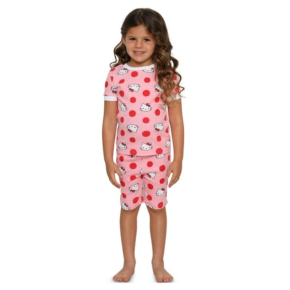 Hello Kitty Family Pajama Womens and Girls Sleepwear Set, Toddler, Size: 2T