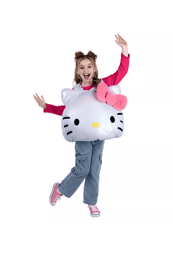Hello Kitty Fancy-Dress Costume with Embroidered Details