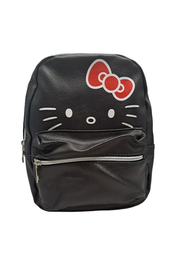 Faux Leather Deluxe Mini Backpack