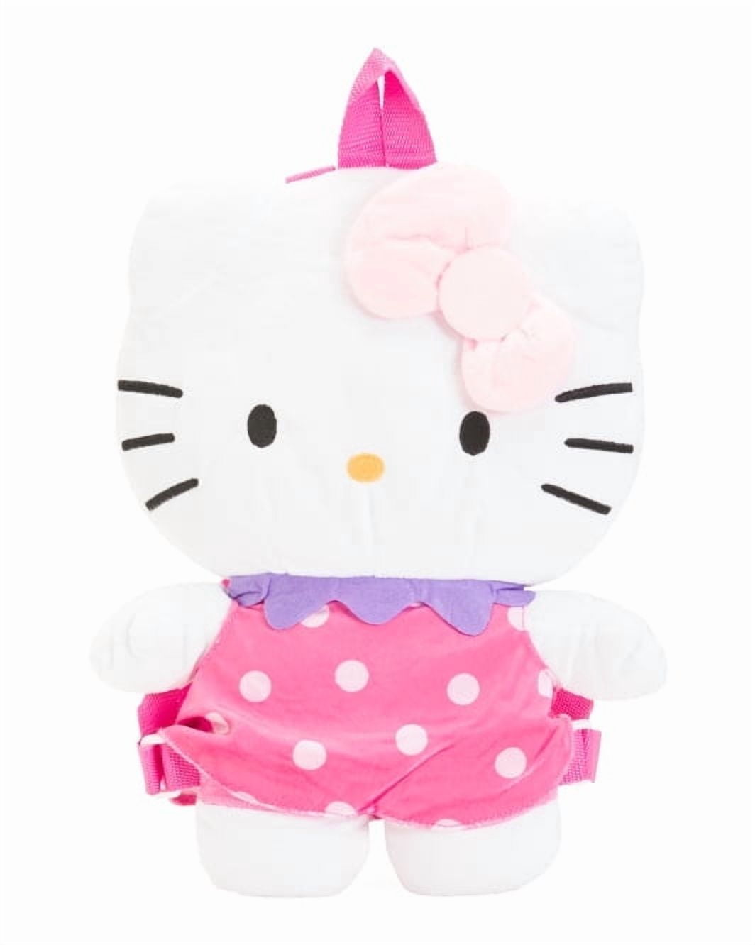 hello kitty backpack dots Hello Kitty Figural Backpack Polka Dots 14