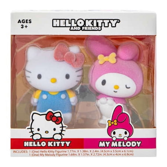 Hello Kitty Figurine Set - Hello Kitty & My Melody