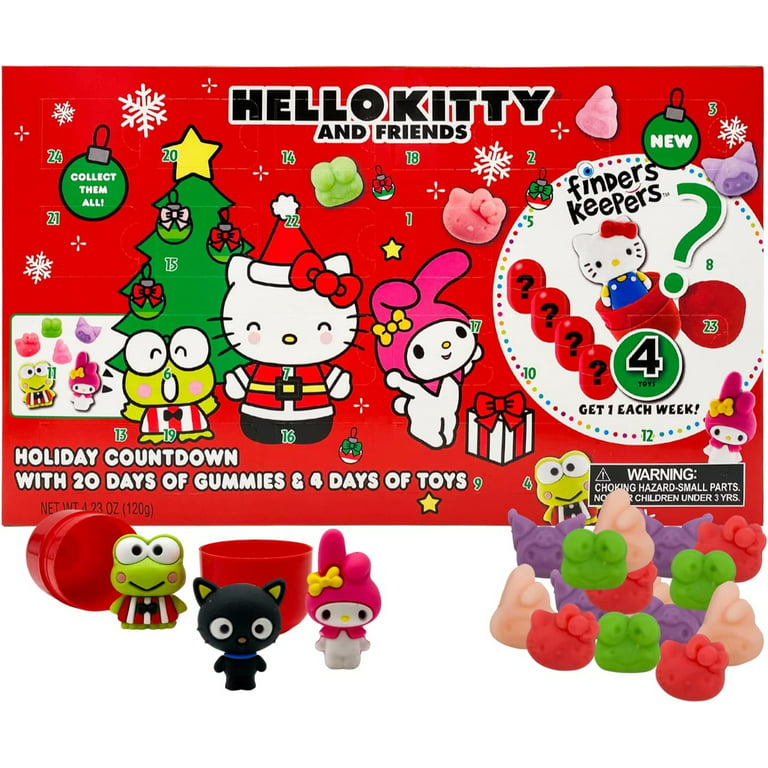 NEW Hello Kitty Christmas 2pc. Time Release Tupperware MEDIUM & LARGE