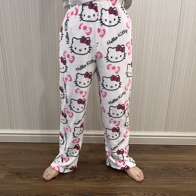 Amaxer Men's Flannel Pajamas Set Men's Home Martinique