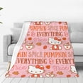 thumbnail image 1 of Hello Kitty Fleece Blanket Super Soft Cozy Throw Blanket 60"X50", Lightweight Fuzzy Comfy Flannel Blanket Warm Plush Throw Blankets For Couch, Sofa, Bed, 1 of 7
