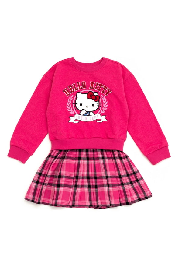 Fleece Flannel Oversized Dress Plaid Toddler to Big Kid