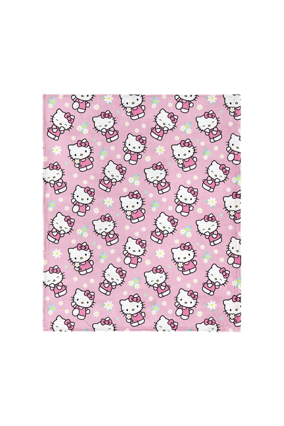 Flower Power Silk Touch Throw Blanket 50x70 inches
