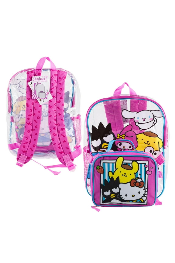 & Friends 15 inches Backpack With Matching Lunch Bag Set- 99925