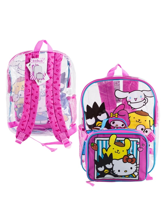 & Friends 15 inches Backpack With Matching Lunch Bag Set- 99925