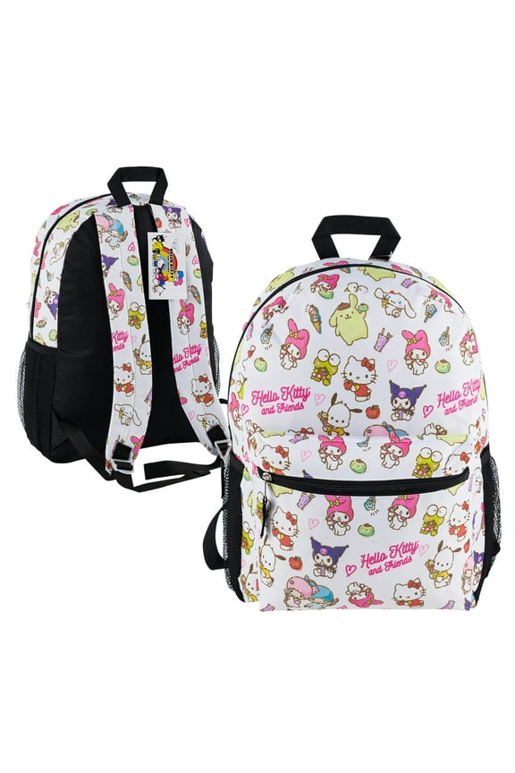& Friends 16 inches Large Allover Print Backpack