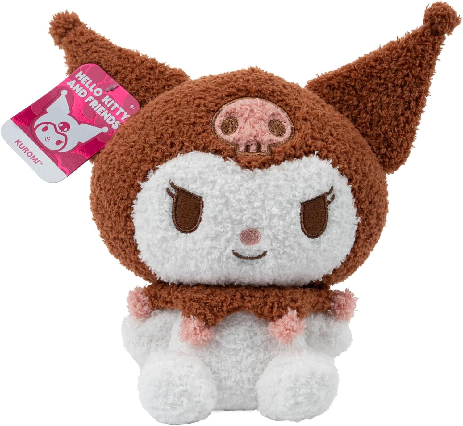 Hello Kitty, Kuromi Plush Toy, 8 inch Velveteen Stuffed Animal