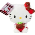 thumbnail image 1 of Hello Kitty and Friends 8-Inch Plush with Chocolate Covered Strawberry - Officially Licensed Sanrio Product - Cute Soft Doll Stuffed Animal Toy - Gift for Kids, Girls, Boys, 1 of 5