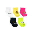 thumbnail image 1 of Hello Kitty & Friends Baby and Toddler Girl Mid-Crew Socks, 5-Pack, Sizes 12M-4T, 1 of 3