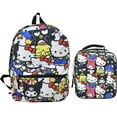 thumbnail image 1 of Hello Kitty & Friends Backpack with Lunch Bag Set - All Over Print, 1 of 11