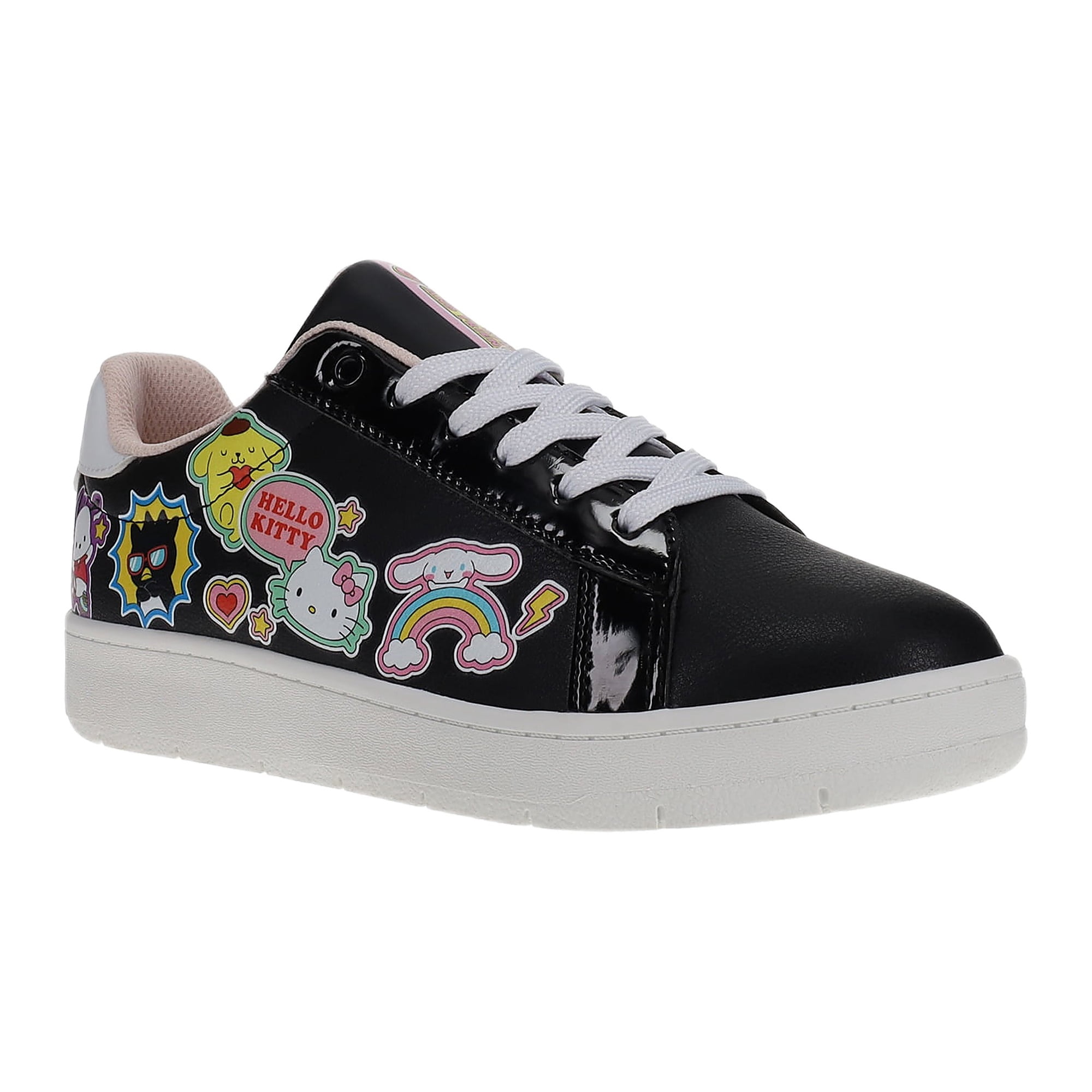 Hello Kitty® And Friends Women's Black Casual Court Sneakers