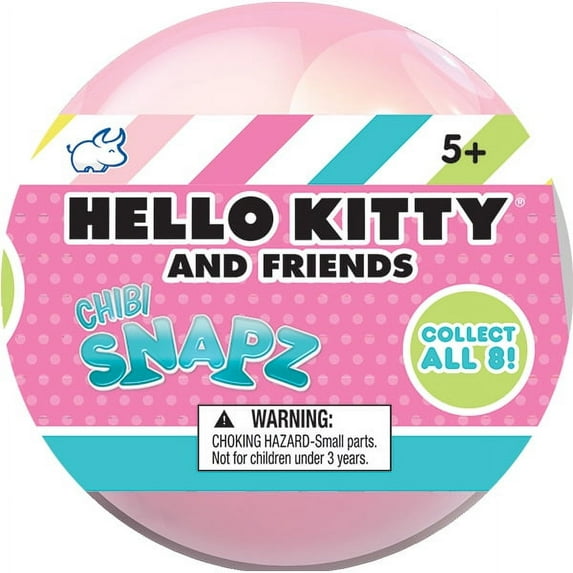 Hello Kitty & Friends Chibi Snapz 2Pk Capsule