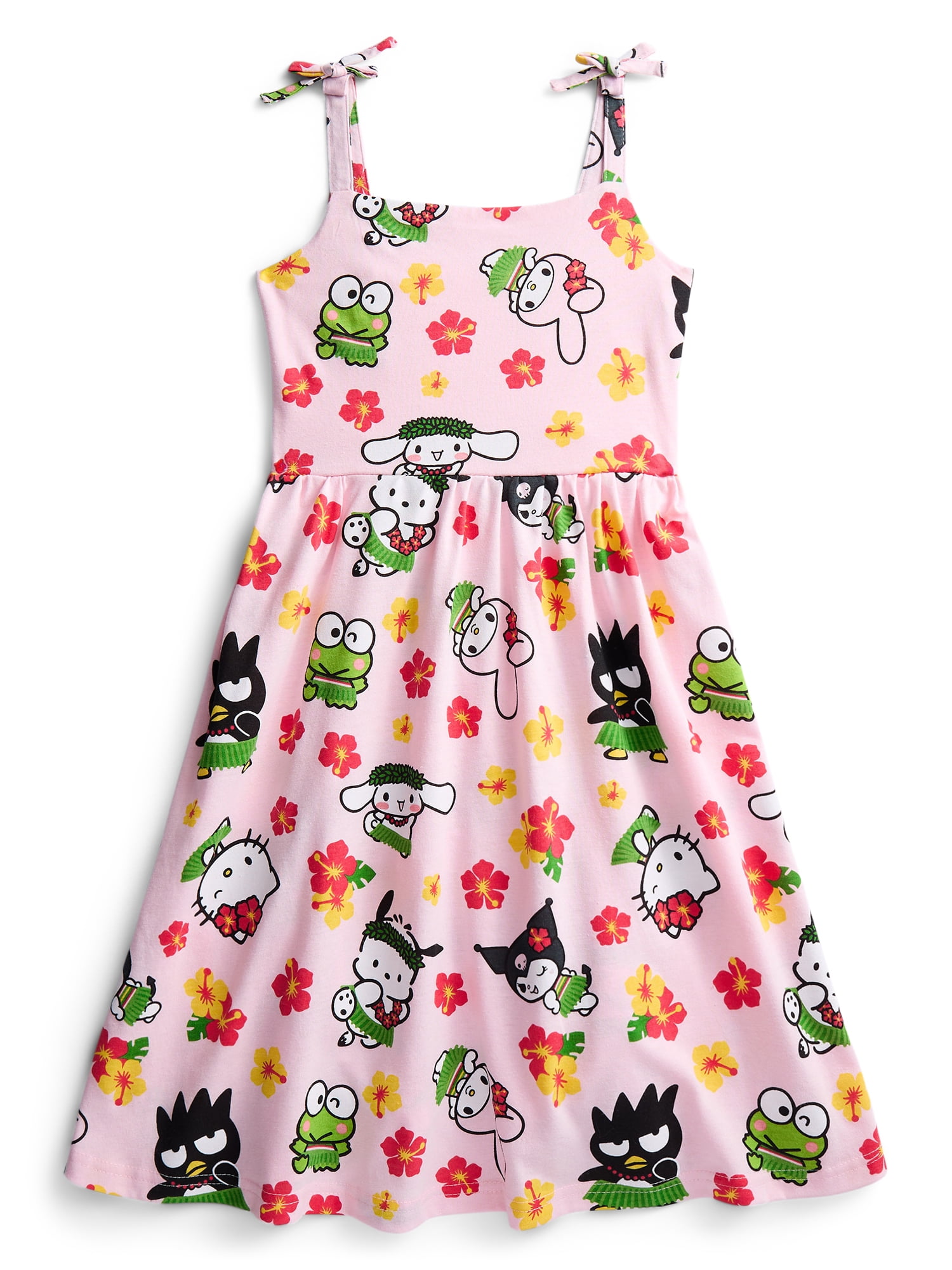 Hello Kitty and Friends Girls Graphic Tank Dress, Sizes XS-2XL