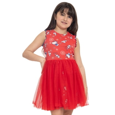 Hello Kitty & Friends Girls Printed Tank Tulle Overlay Dress, Sizes 4-12