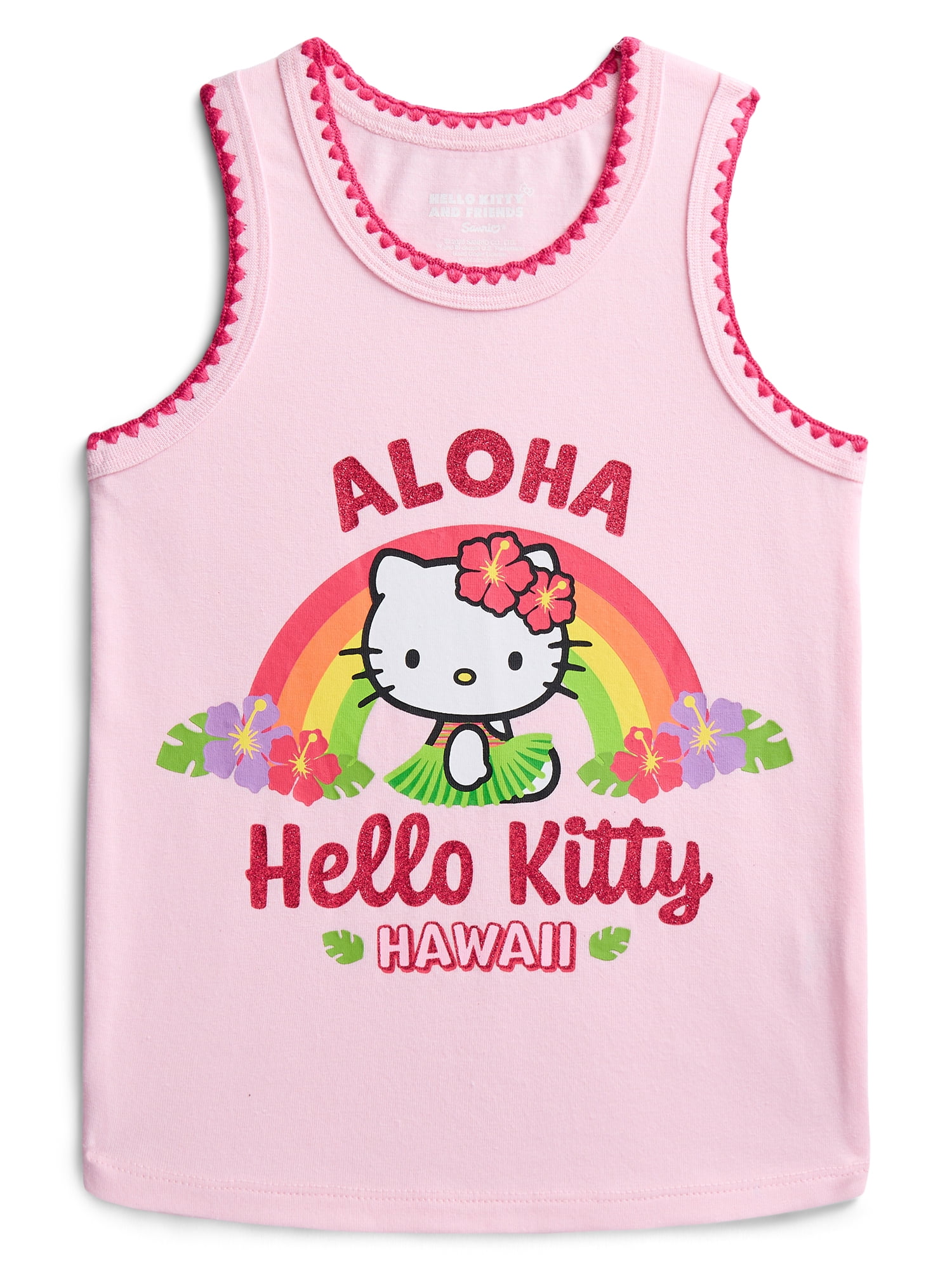 Hello Kitty and Friends Girls Graphic Tank Top, Sizes XS-2XL