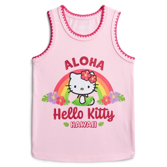 Hello Kitty and Friends Girls Graphic Tank Top, Sizes XS-2XL