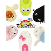 Hello Kitty & Friends Girls and Women’s Character Plush Slippers