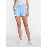 and Friends Women's Graphic Fleece Dolphin Shorts, Sizes XXS-XXL