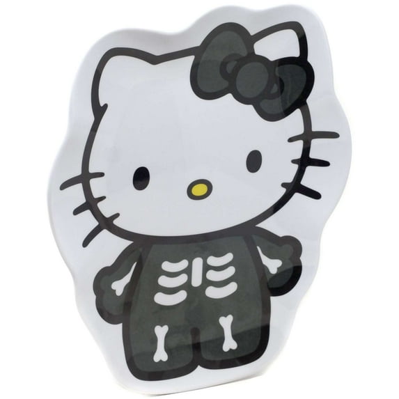 Hello Kitty & Friends Halloween Hello Kitty Melamine Platter (Skeleton Costume)