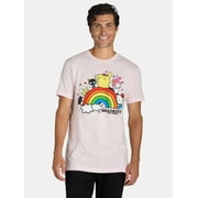 Hello Kitty & Friends Men's & Big Men's Graphic Tee Shirt, Sizes S-3XL