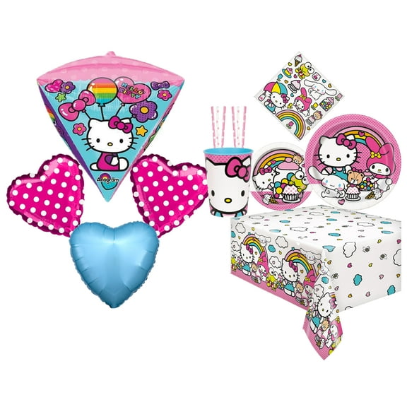 Hello Kitty & Friends Party 16 Guest