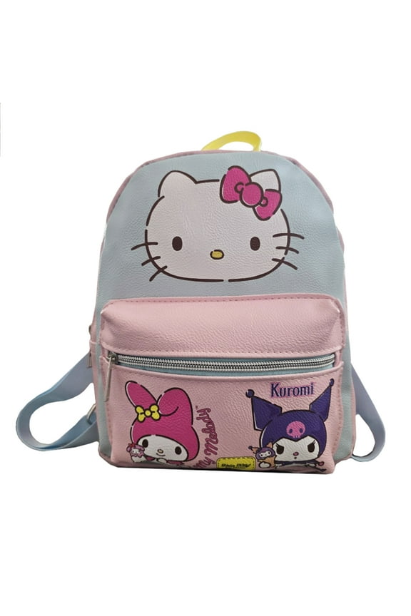 Hello Kitty & Friends Pastel Mini Faux Leather Backpack