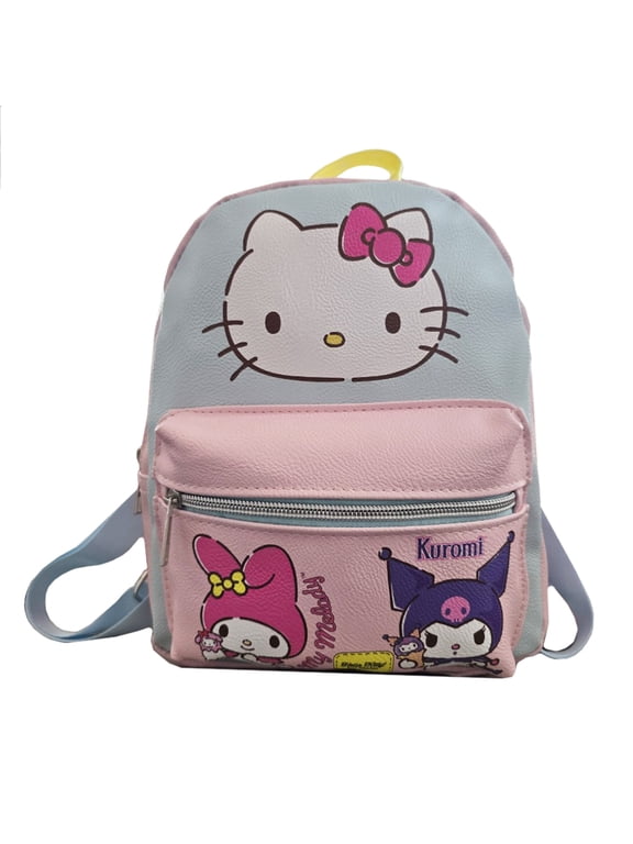 Hello Kitty & Friends Pastel Mini Faux Leather Backpack