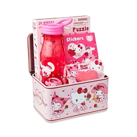 Hello Kitty & Friends Tin Box Gift Set