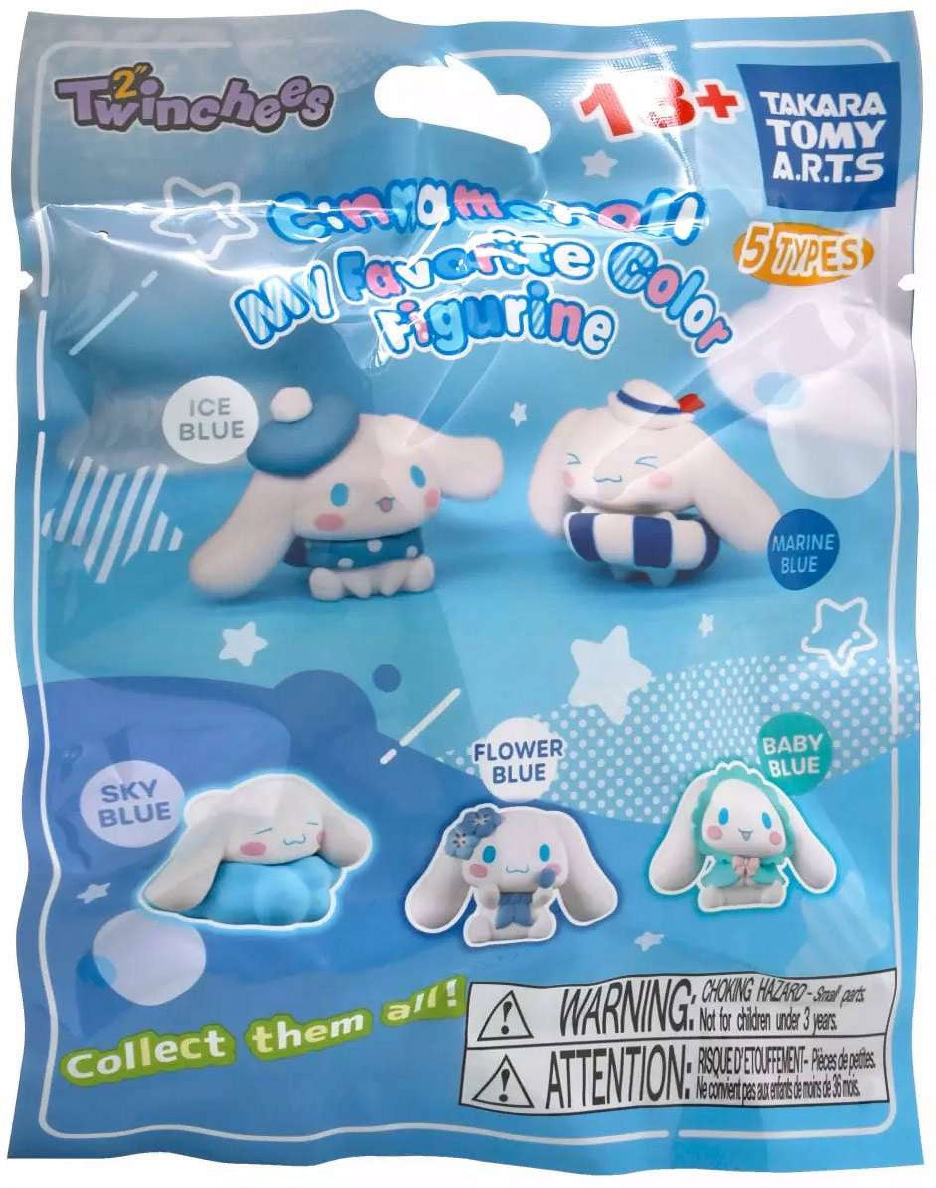 Sanrio Twinchees Cinnamoroll My Favorite Color Figurine Mystery Pack ...