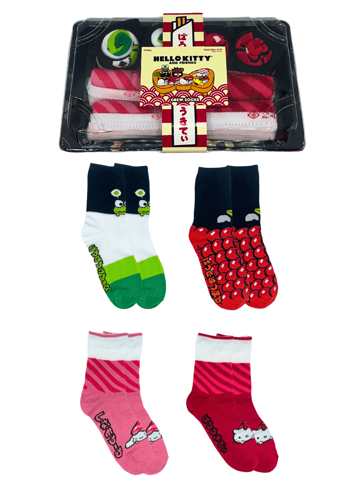 Hello Kitty Friends Women s Bundle Brick No Show Socks 25 Pack Size 4 10