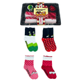 thumbnail image 1 of Hello Kitty & Friends Women's Crew Socks, Sushi Gift Box, 4-Pack, Size 4-10, 1 of 7