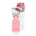 thumbnail image 1 of Hello Kitty & Friends Women's Valentine's Day Magnetic Arms Mid-Crew Socks, 1-Pack, Size 4-10, 1 of 6