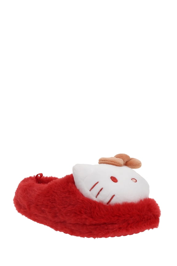 ® & Friends by Sanrio® Wonder Nation Collab - Hello Kitty® by Sanrio® Girls Plush Slippers