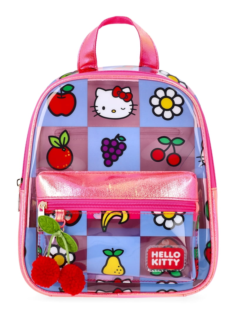 fruits basket hello kitty backpack Mini Fruits Basket X And Friends Bioworld This Hello Kitty Mini Backpack is a playful way to contain all your stuff while you are out and about Hello Kitty x Fruit Basket