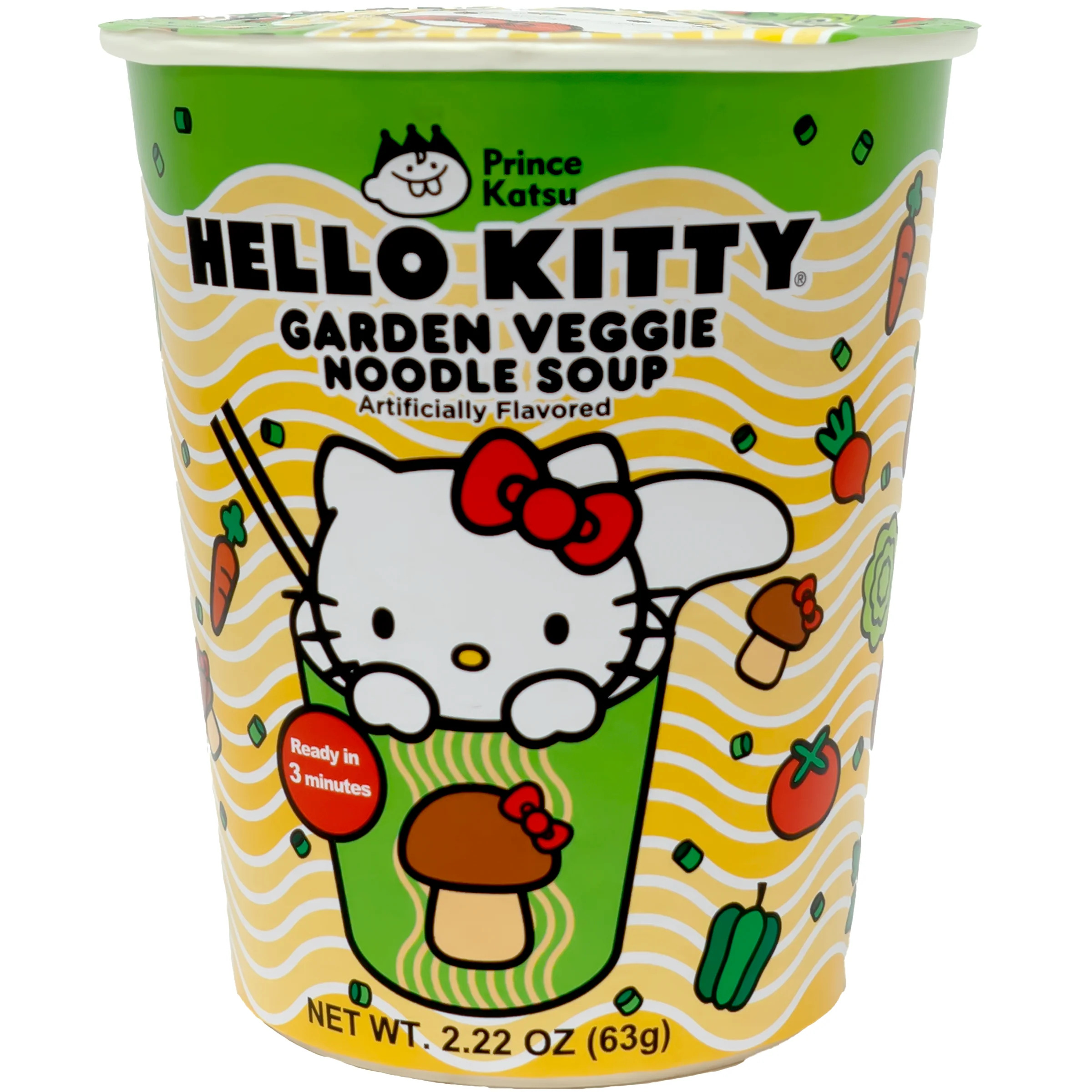 Hello Kitty Garden Veggie Noodle Soup 63g